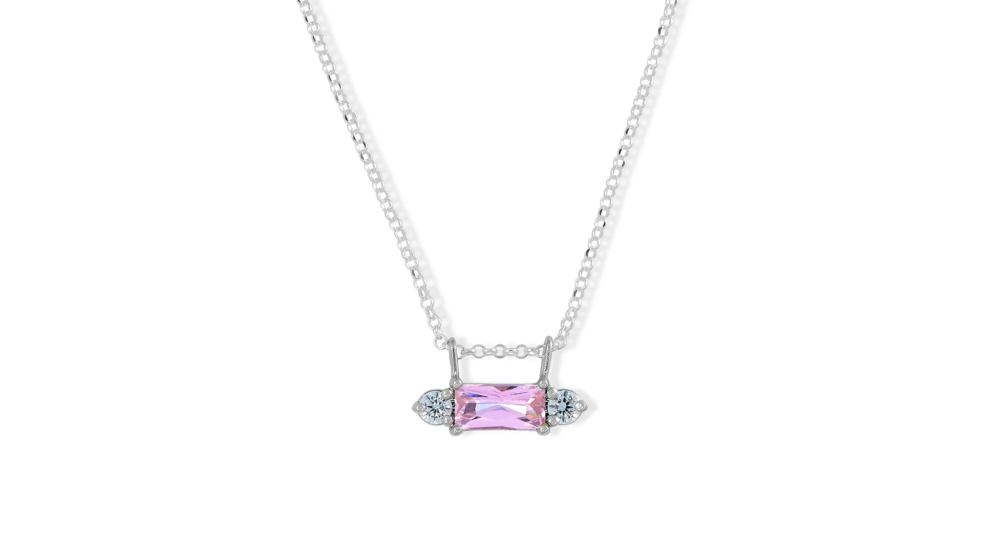 N-0004-W-08 Siena Necklace - Soft Radiance - Image 1