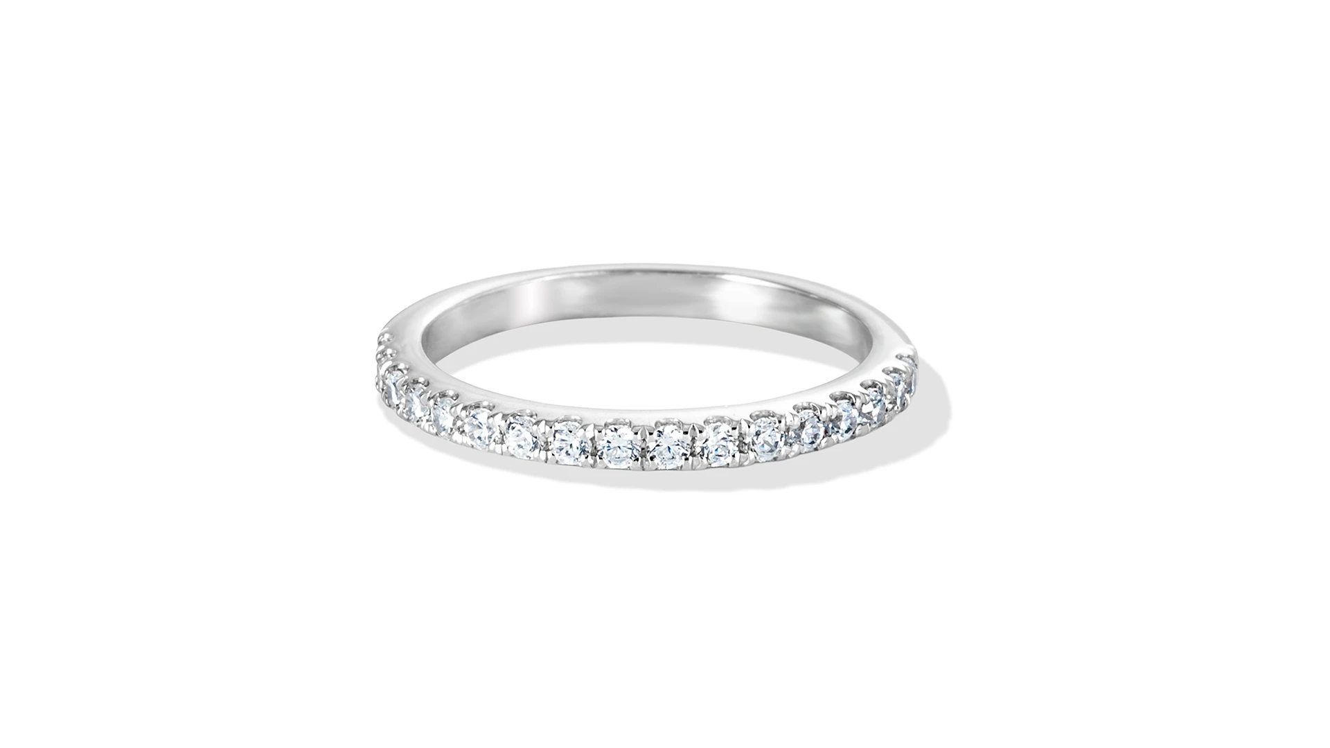 R-0002-W Sora Ring-Half Eternity - Image 1